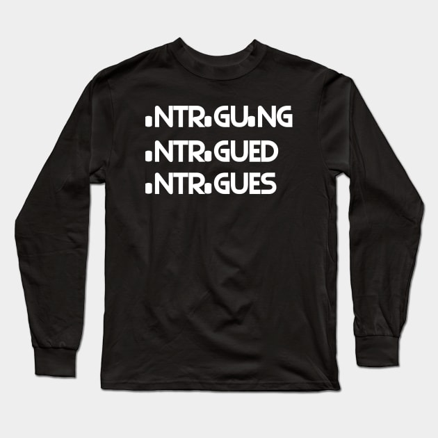 Intrigued Long Sleeve T-Shirt by Blueberry Pie 
